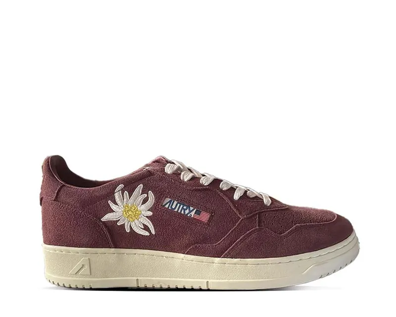 Autry Medalist Low “Burgundy Beige” (AULMUW01)