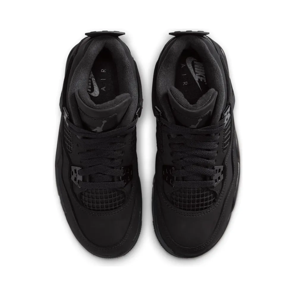 Air Jordan 4 Retro GS “Black Cat (2025)” (IB4171-010)