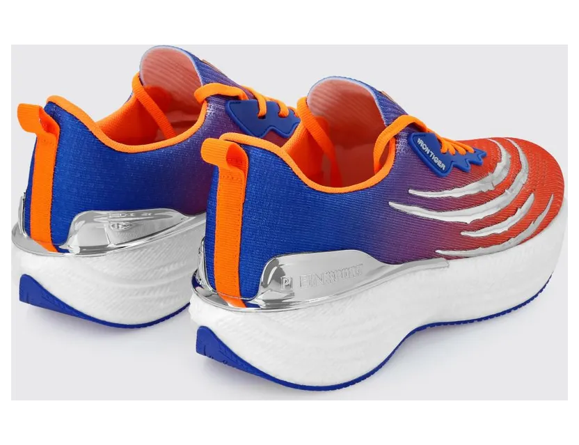 Plein Sport Iron Tiger Polyester Sneakers Orange (AAESUSC0844STE003N0820) (2)