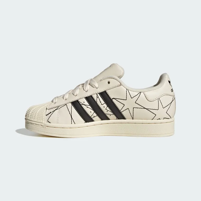Adidas SUPERSTAR II Shoes Cream White / Core Black / Cream White (IH4123)
