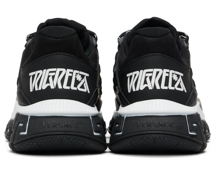 Versace Black & White Trigreca Sneakers (DSU8094 1A04270) (2)