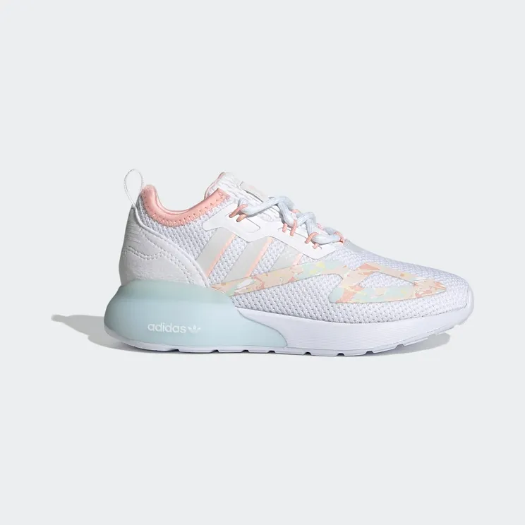 adidas ZX 2K Cloud White / Cloud White / Haze Coral (H02365)