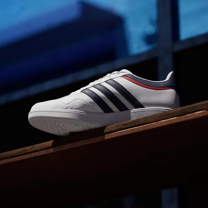 Adidas Hoops 4.0 Cloud White / Dark Blue / Team Power Red 2 (JQ9986)