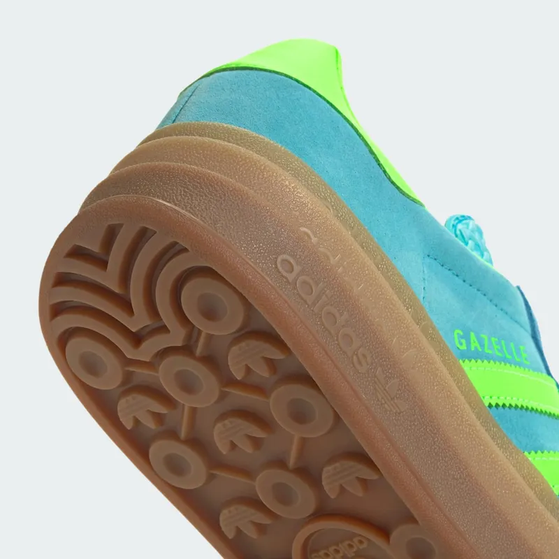 adidas Gazelle Bold Blue Glow Solar Green Bright Blue (JS3896)