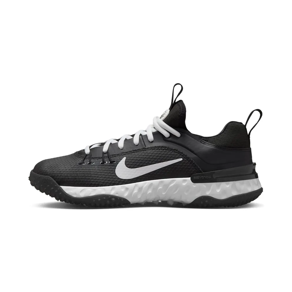 Nike Huarache 9 Elite TF LAX Black White (FN0310-002)