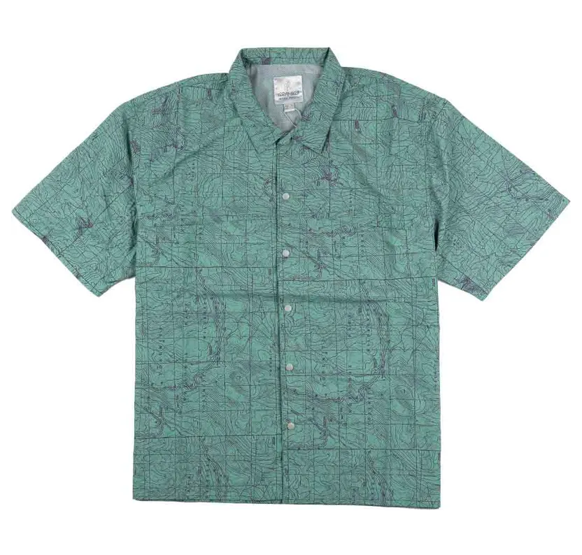 Gramicci – Camp Shirt – T-Shirt-kurzarm (G3SM-J016-yosemite-green)