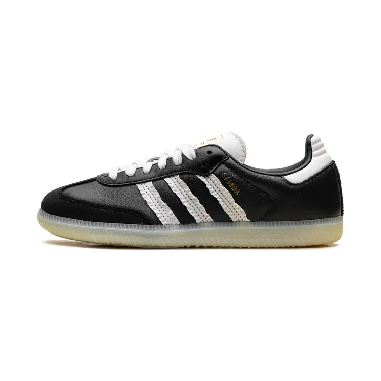adidas Samba “Ruffle Stripes Black”: klassieker met couture-twist