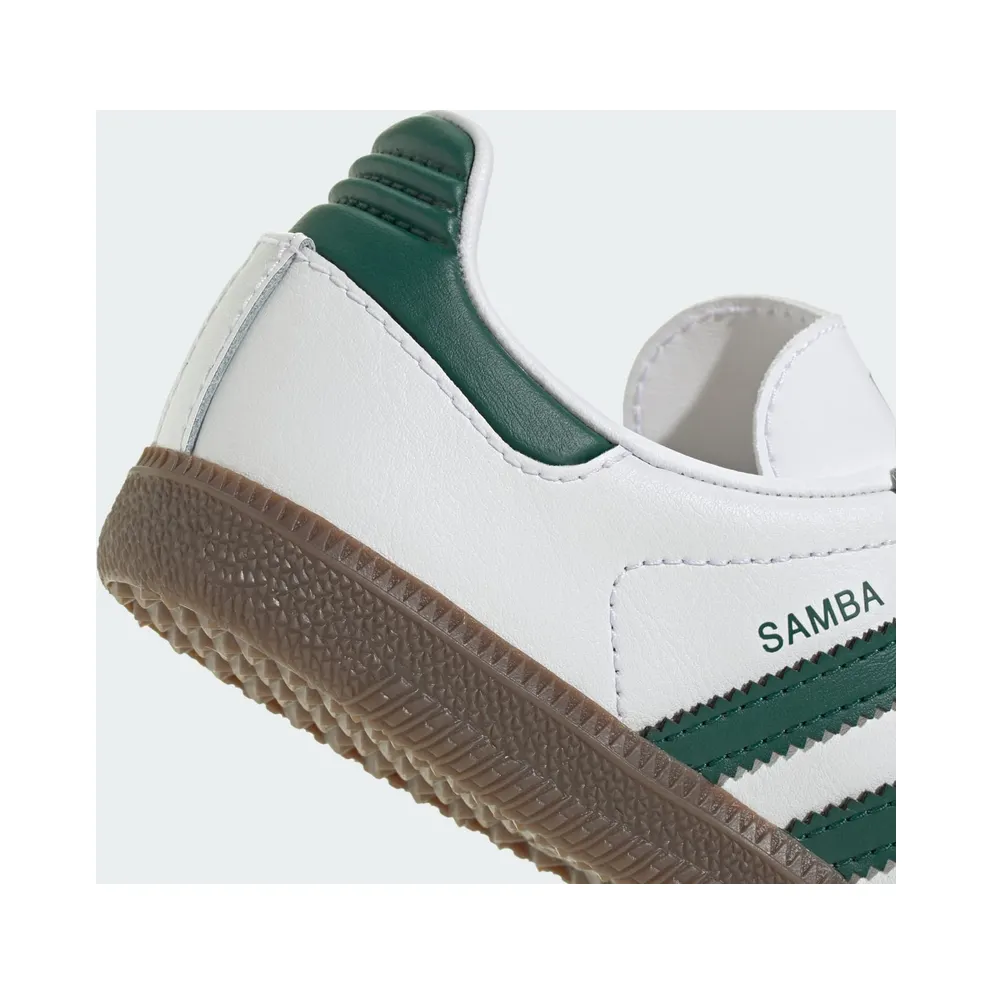 Adidas Samba OG PS “White Collegiate Green Gum” (JQ2840)