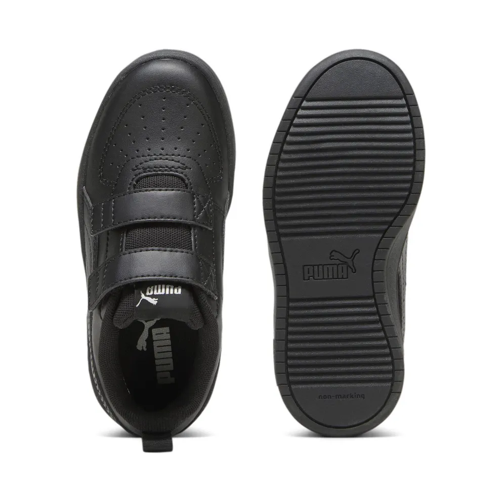 Puma Rickie V “Puma Black / Puma Black / Glacial Gray” (391327_02)