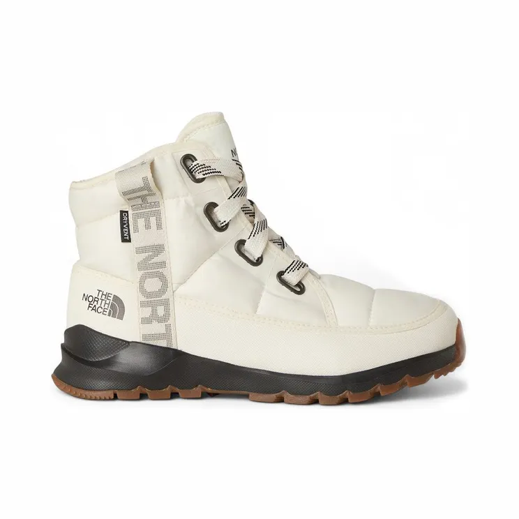 The North Face Thermoball Lace Up Luxe WP Gardenia White Black (NF0A817WQ4C1)