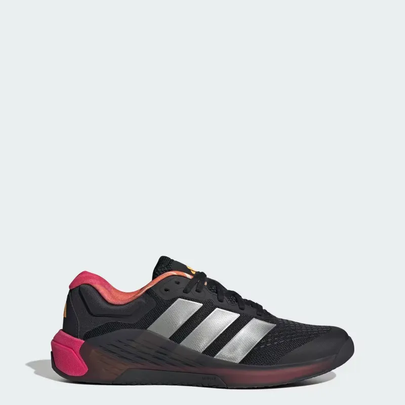 adidas Dropset 4 Black Iron Metallic Shock Pink (JR4679)