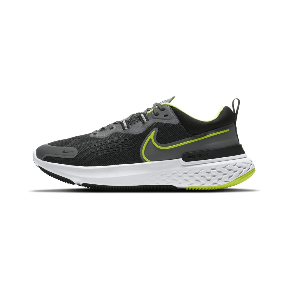 Nike React Miler 2 “Smoke Grey / Black / Volt” (CW7121-002)