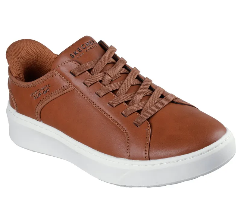 Skechers Slip-ins: Court Break – Double Vented Sneaker Cognac