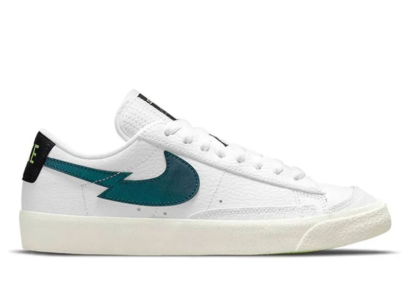 Nike Blazer Low 77 Split Swoosh Aquamarine (GS) (DM8689-100)
