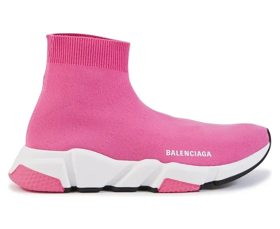 Balenciaga Speed Trainers Mid Pink White (W)
