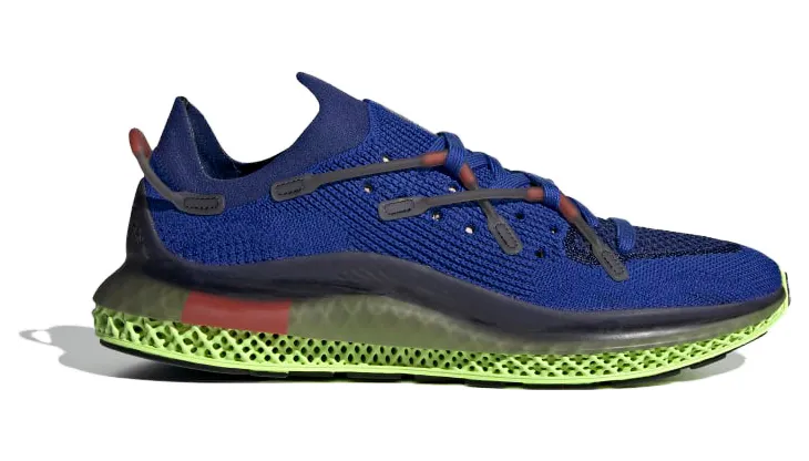 adidas 4D Fusio Bold Blue Light Flash Yellow (H04509)