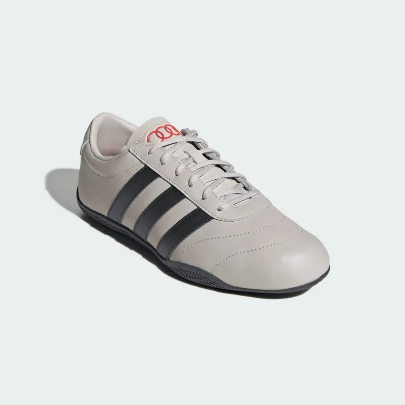 Adidas GRAND COURT LO AUDI REVOLUT F1 TEAM Shoes Chalk Pearl / Utility Black / Hi-Res Red (KI8651)