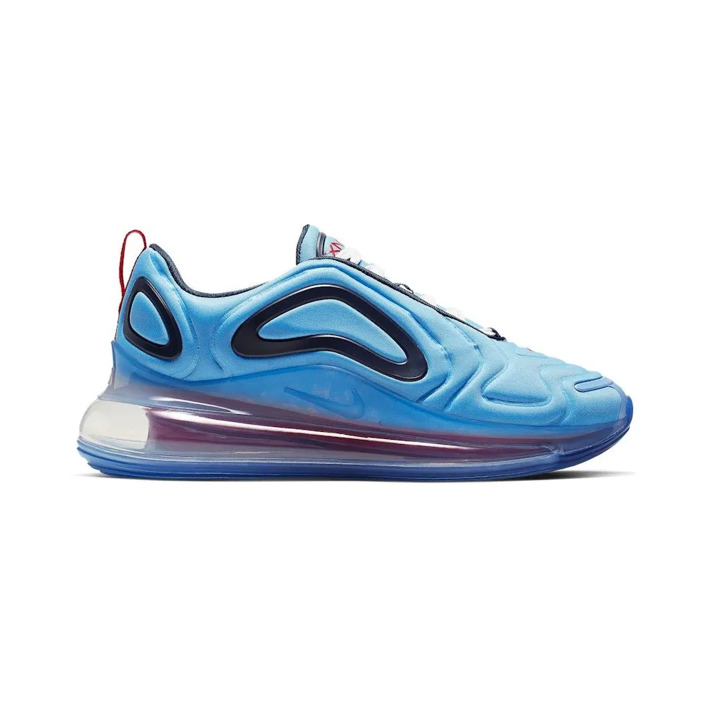 Nike Air Max 720 University Blue Blue Void (W) University Blue/University Red-Blue Void-Metallic Silver-Summit White (AR9293-401)