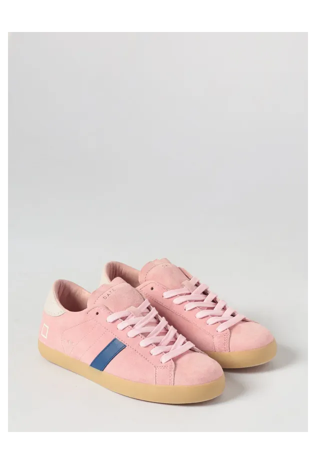 D.A.T.E D. A.T. E. Sneakers in Suede Pink (W441HLBKPK)