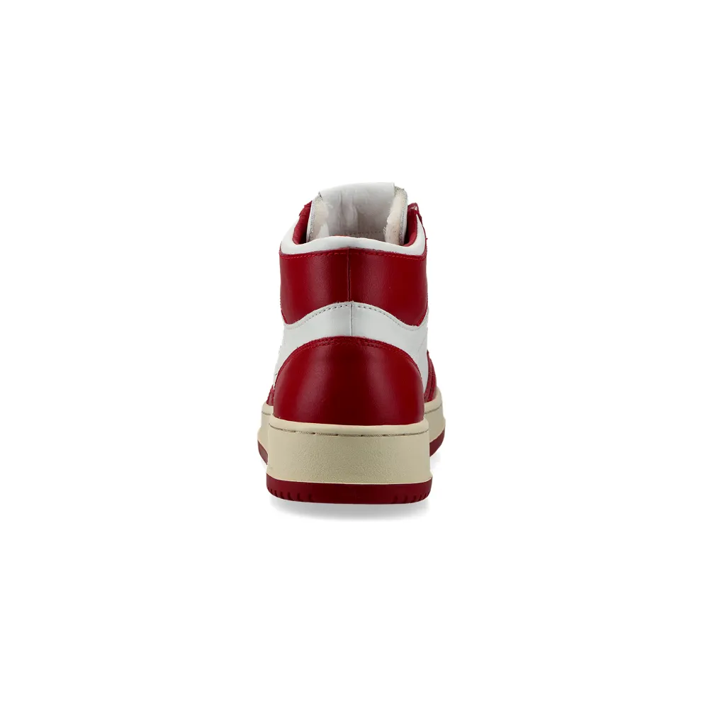 Autry Medalist Mid (White / rot) – AUMMWB02