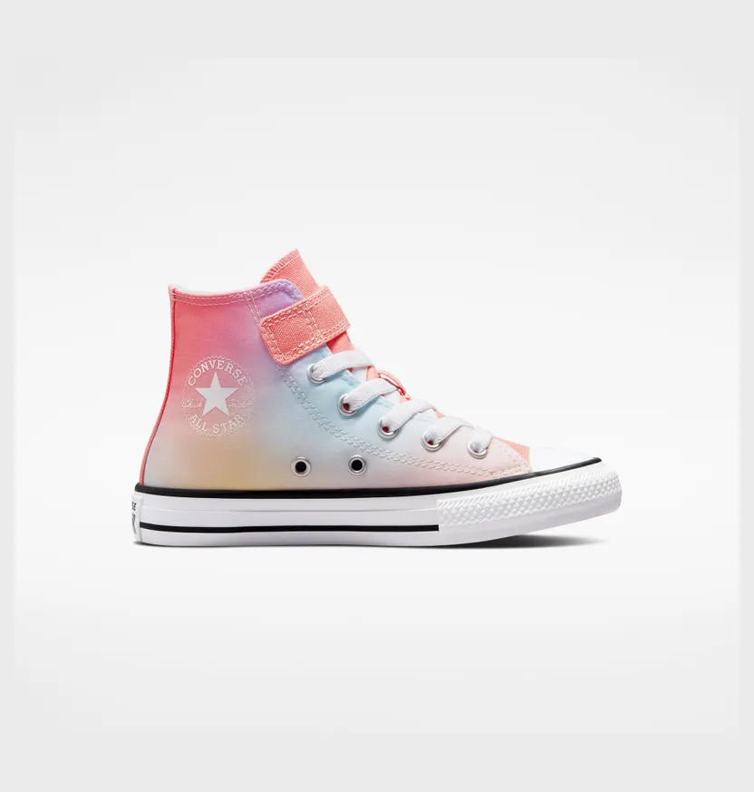 Converse Chuck Taylor All Star Easy-On Rainbow Ombre Lawn Flamingo/egret/white