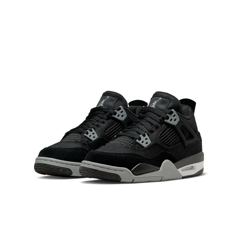 Air Jordan 4 GS “Black Canvas” (DV0553-006)