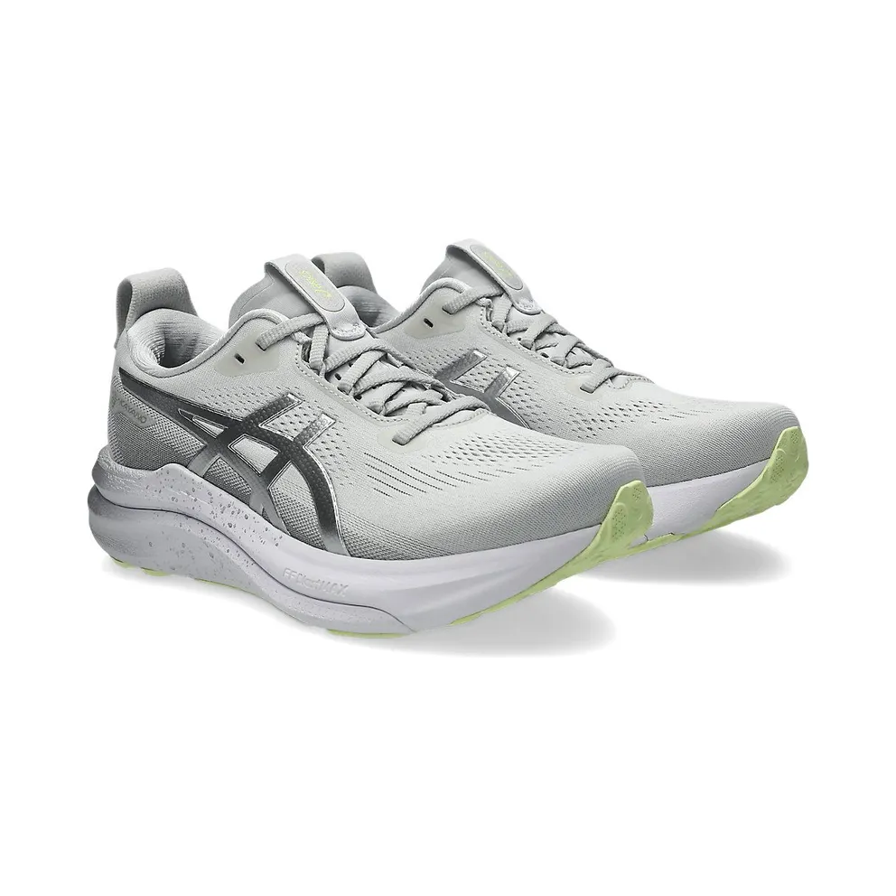 ASICS GEL-KAYANO 33 PLATINUM “Platinum / Glow Green” (1012C066-020)