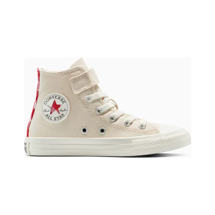 Converse Chuck Taylor All Star Checkered Accents Easy-On Light Dune/Egret/Red (A13177C)
