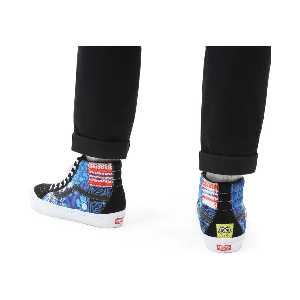 VANS Sandy Liang For Vans X Spongebob Sk8-hi 38 Dx Pw Shoes Blue (VN0A54FB9ZP)