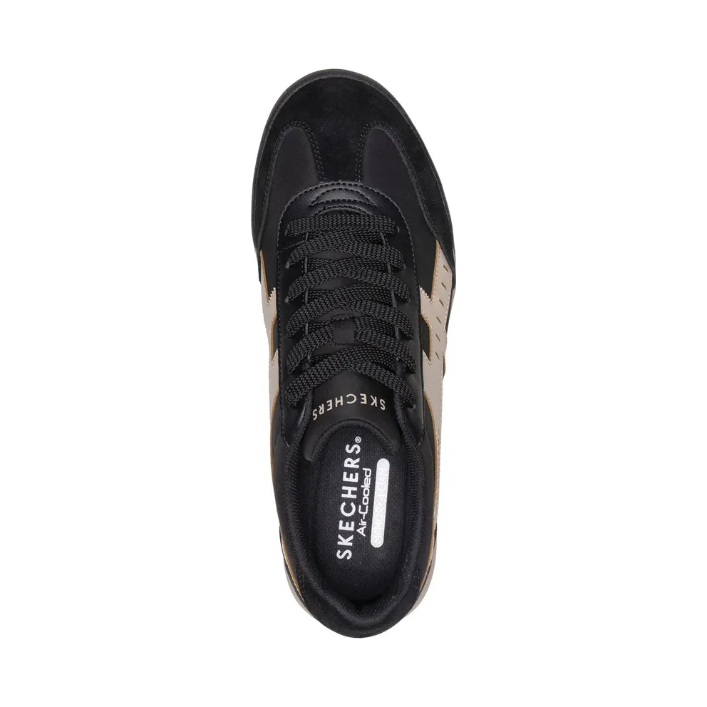 Skechers Zinger “Manzanilla Superado Sneaker Black / Natuurlijk” (183282BKNT)