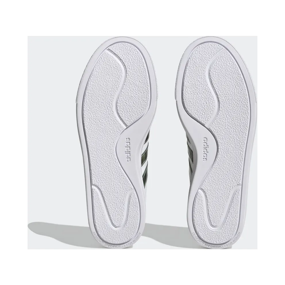 Adidas Court Platform Cloud White / Cloud White / Linen Green (HP9434)
