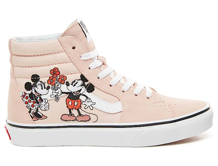 Vans Disney x Sk8-Hi ‘Mickey & Minnie’ Mickey & Minnie/Pink (VN0A38GEUPN)