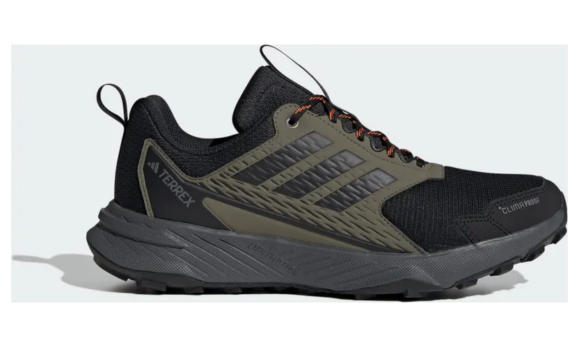 Adidas Terrex Tracefinder 2 CLIMAPROOF Trailrunningschoenen Olive Strata / Core Black / Semi Impact Orange (JR7768)