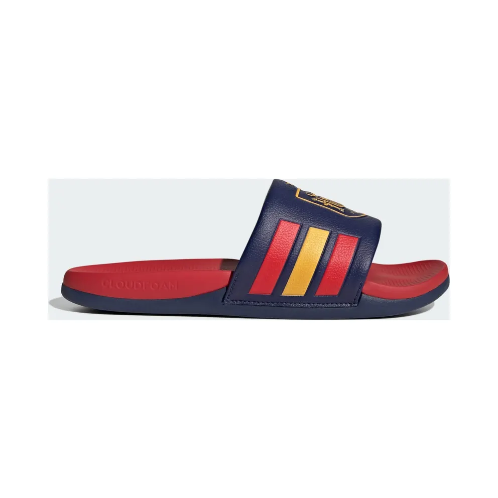 Adidas Adilette Comfort 2.0 Spanje Badslippers Dark Blue / Vivid Red / Crew Yellow (JS4973)