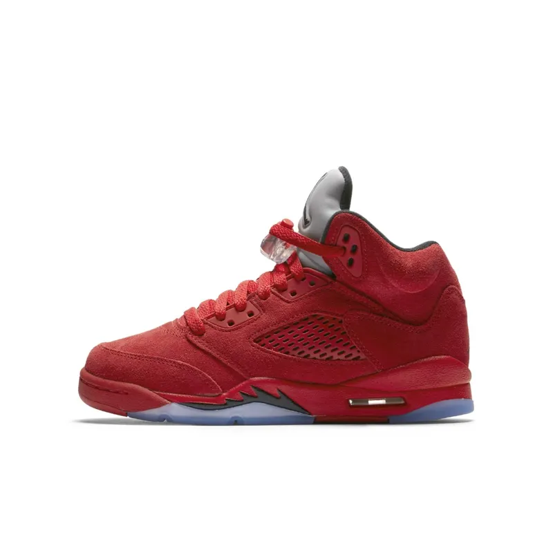 Jordan 5 Retro Red Suede (GS) (440888-602)