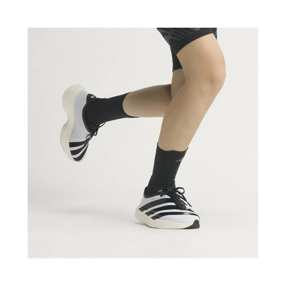 Adidas Adizero EVO SL ZIP Cloud White / Core Black / Silver Metallic (KI4796)