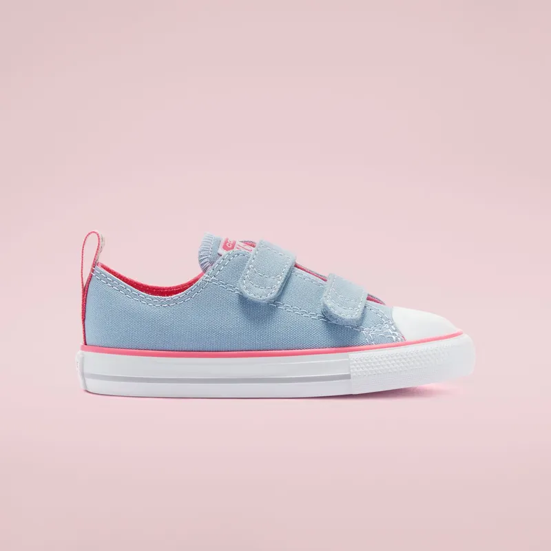 Converse Converse Color Easy-On Chuck Taylor All Star Low Top Sea Salt Blue/bold Pink/white (770412C)