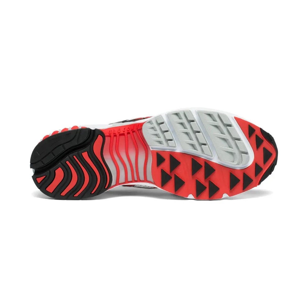 Saucony Grid Web White Grey Red White/Grey-Red (S70466-2)