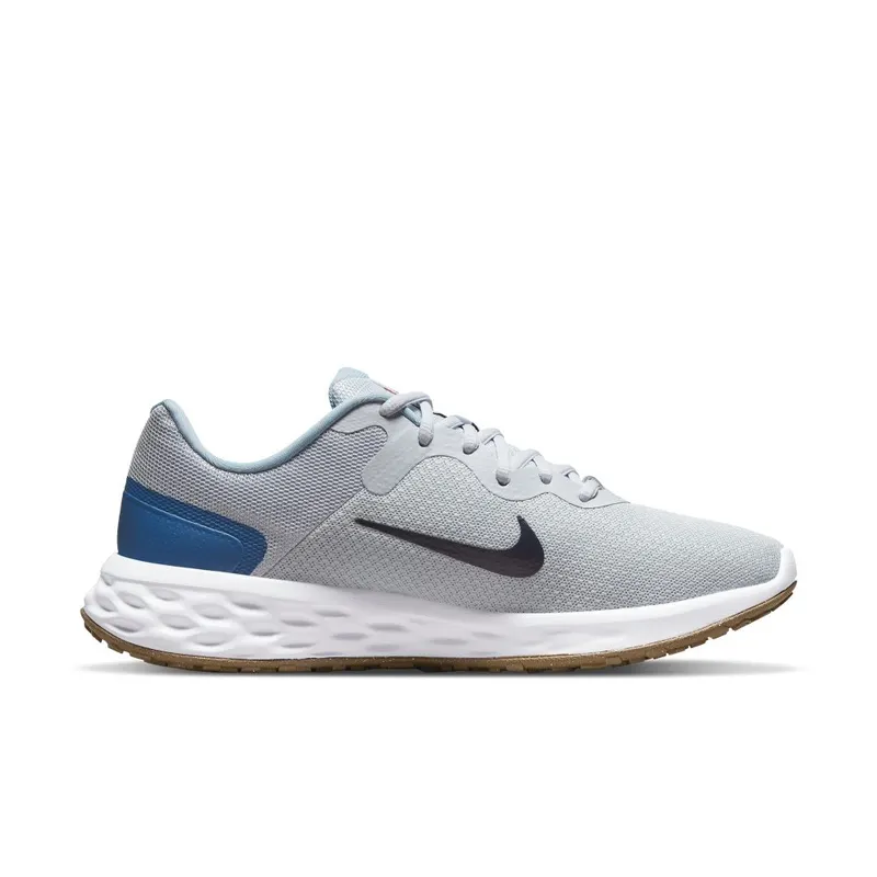 Nike Revolution 6 Next Nature Road Running Grey 50% Sustainable Materials (DC3728-009)
