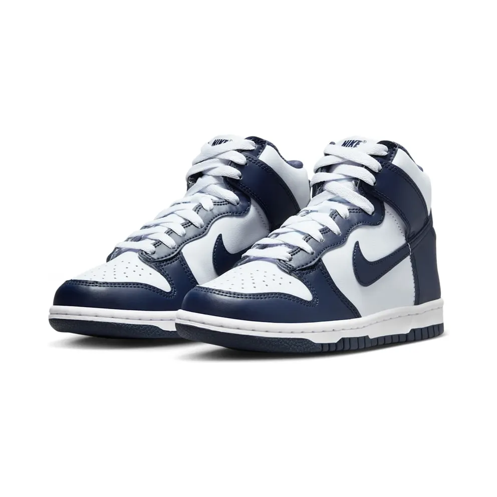Nike Dunk High Football Grey Midnight Navy (GS) – “Football Grey / White / Midnight Navy” (DB2179-008)