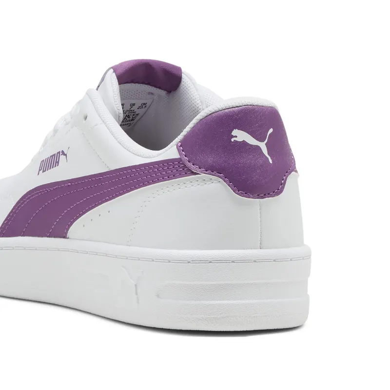 Puma Court Lally “Puma White / Plum Wine” (400367_14)
