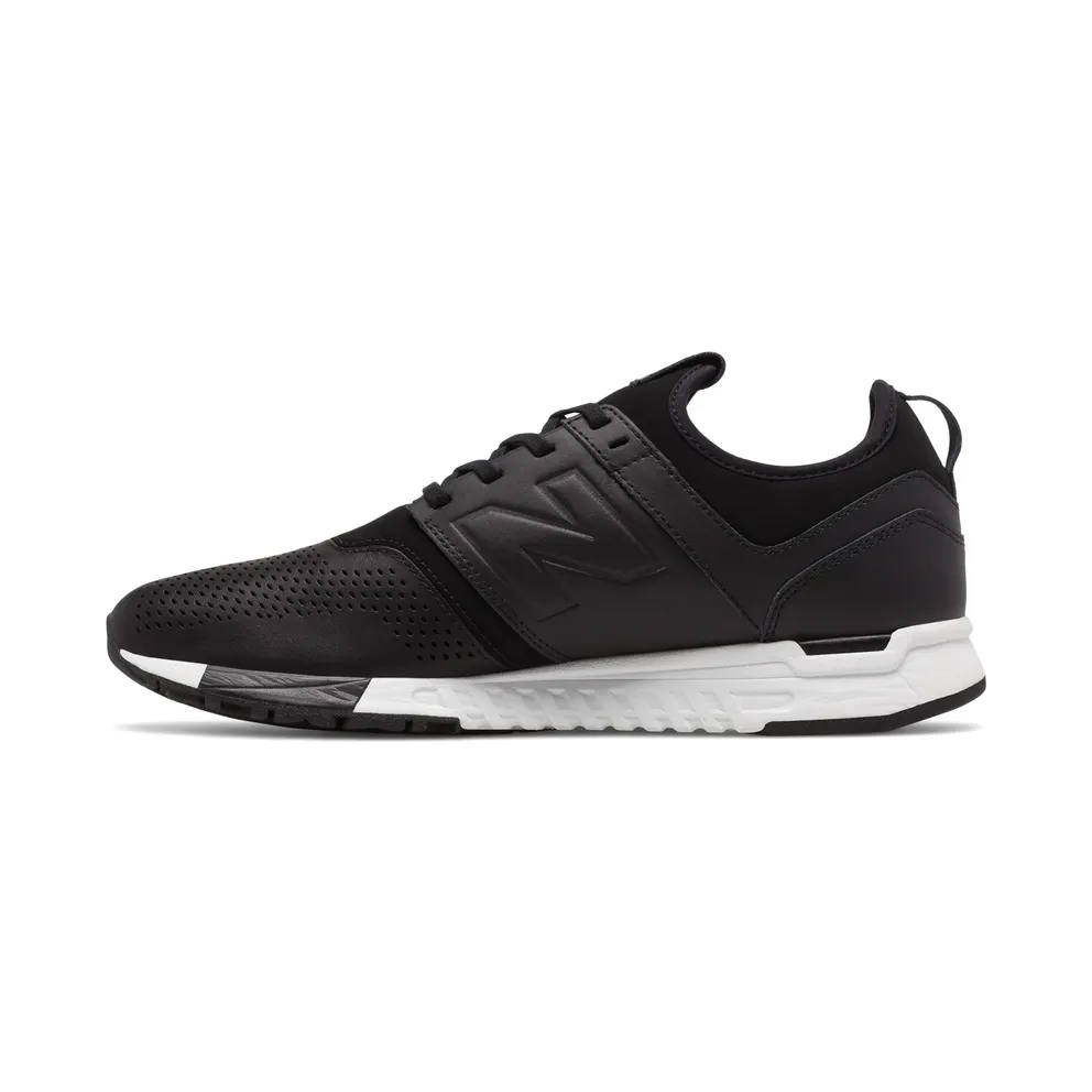 New Balance 247 Leather Black Black (MRL247VE)