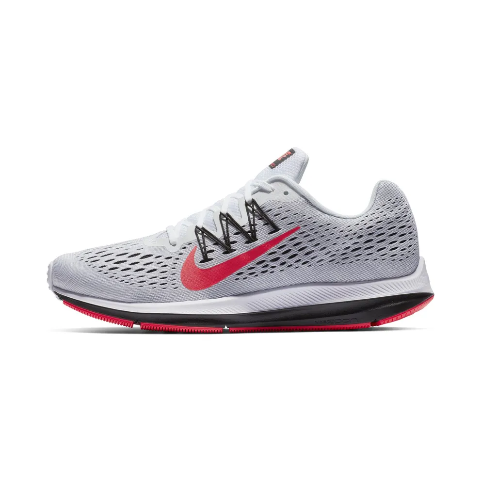 Nike Zoom Winflo 5 ‘Red Orbit’ White/Red Orbit-Pure Platinum (AA7406-101)