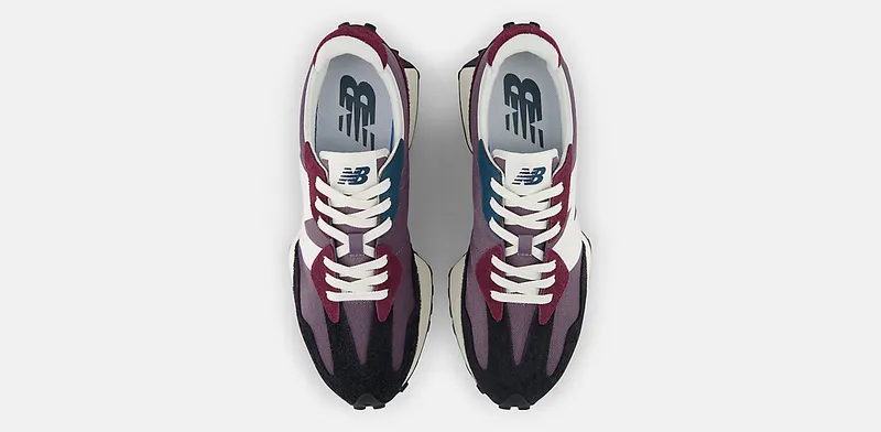 New Balance 327 – “Burgundy Shadow” (MS327HB)