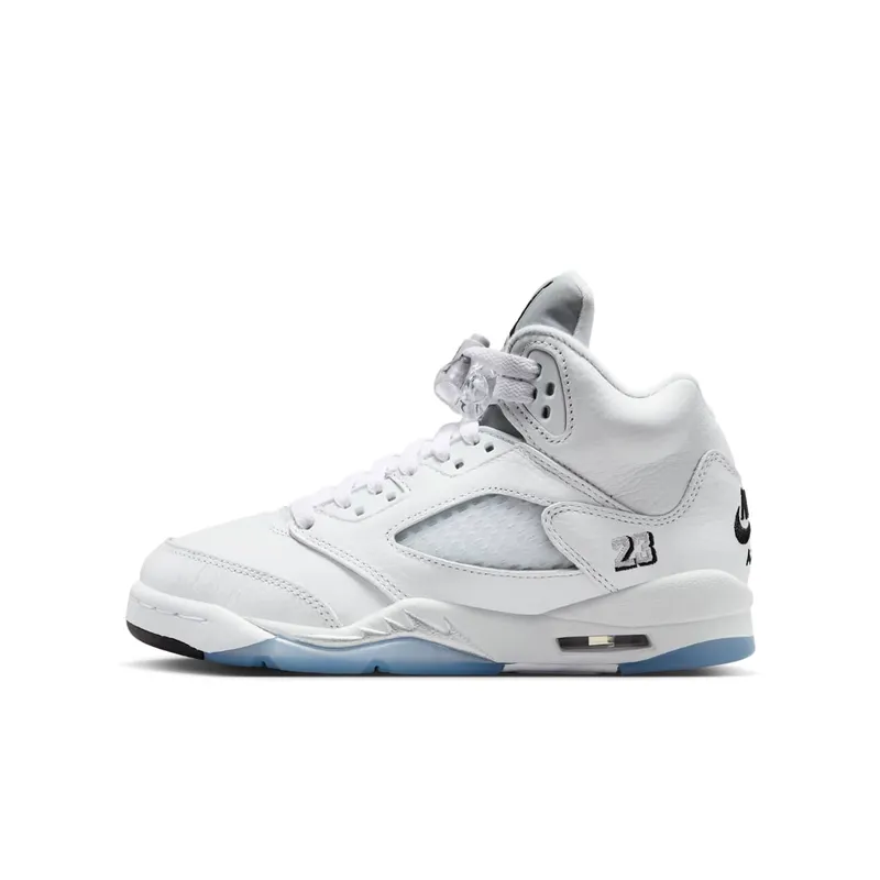 Air Jordan 5 Retro OG GS “White Metallic (2026)” (HQ7980-103)