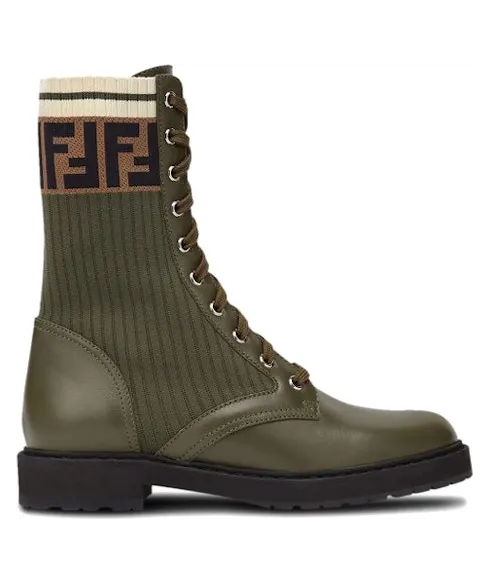 Fendi Rockoko Boots Green (W) (8T6780A3H4F1C39)