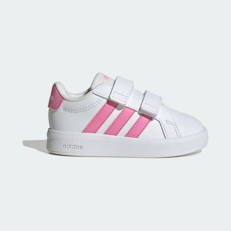 Adidas Grand Court 3.0 Peuters Cloud White / Bliss Pink / Bliss Pink (JP9376)