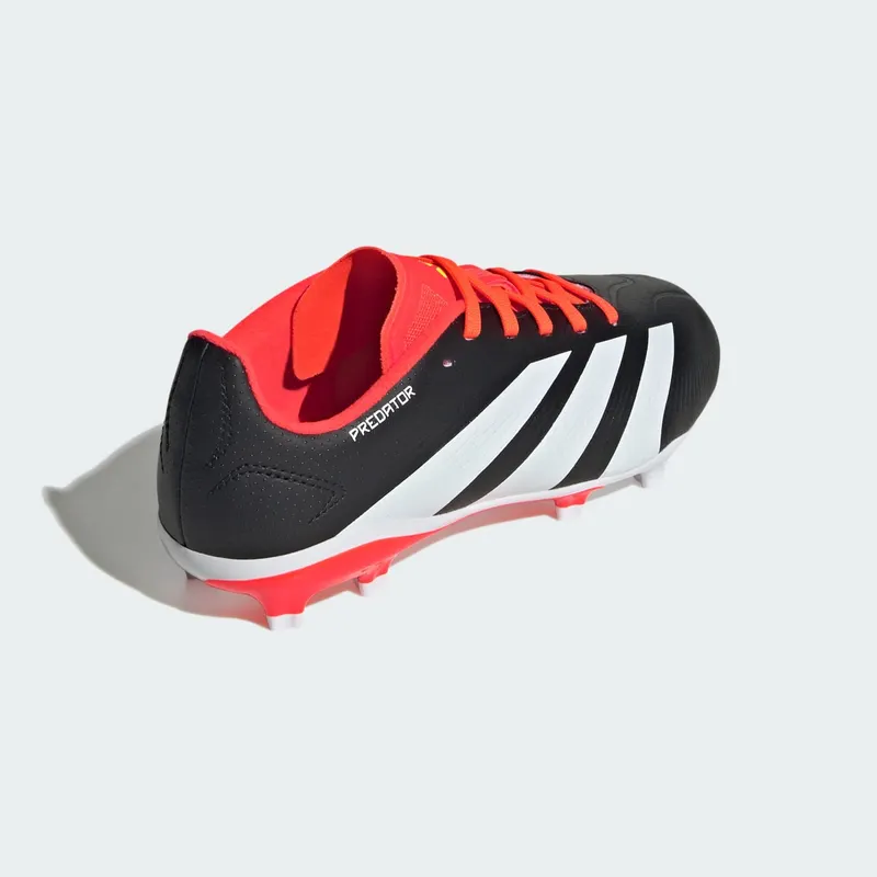 adidas Predator 24 League FG Core Black Cloud White Solar Red (IG7748)