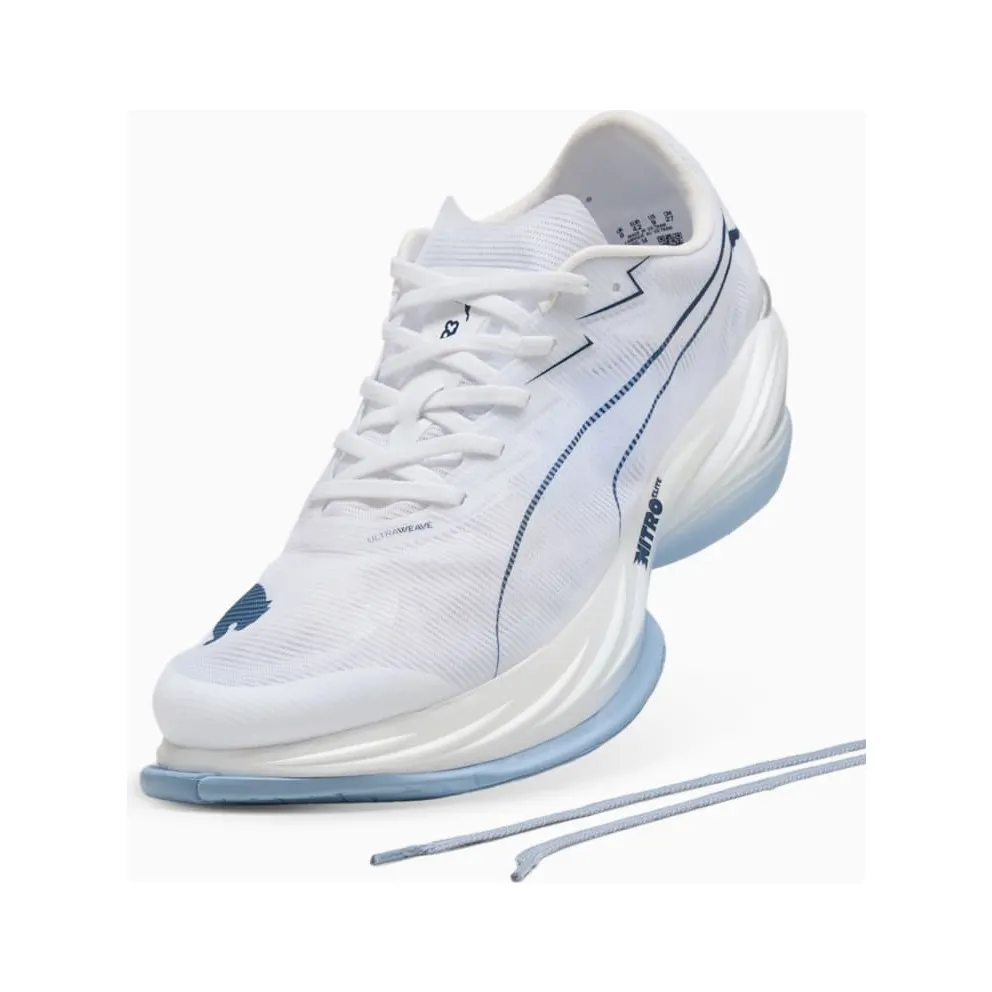 Puma Fast-R Nitro Elite 3 White Chambray Blue (312060-14)