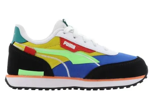 Puma Future Rider Twofold Blue Yellow (382018-08)